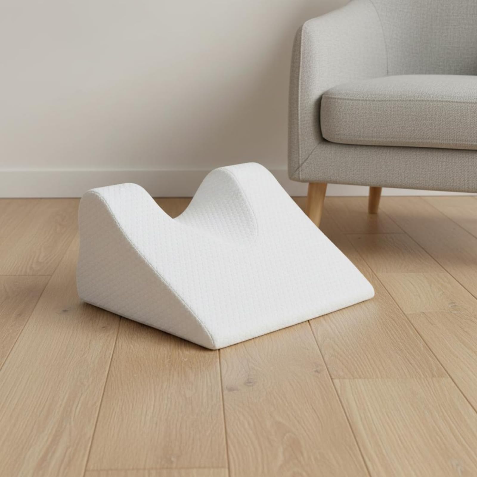 Almohada de Recuperación Facial Forma Ergonómica Almohada Espuma Memoria Diseño Contorneado Cojín Postural para Dormir