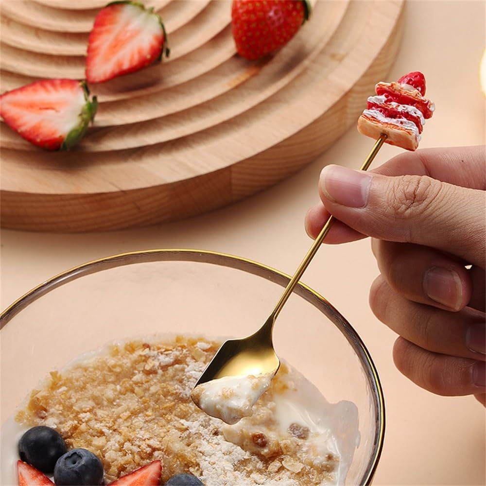 コーヒースプーン クリエイティブ攪拌スクープ デザートスクープ アイスクリーム アイスクリームスクープ コーヒースクープ、ラテコーヒ