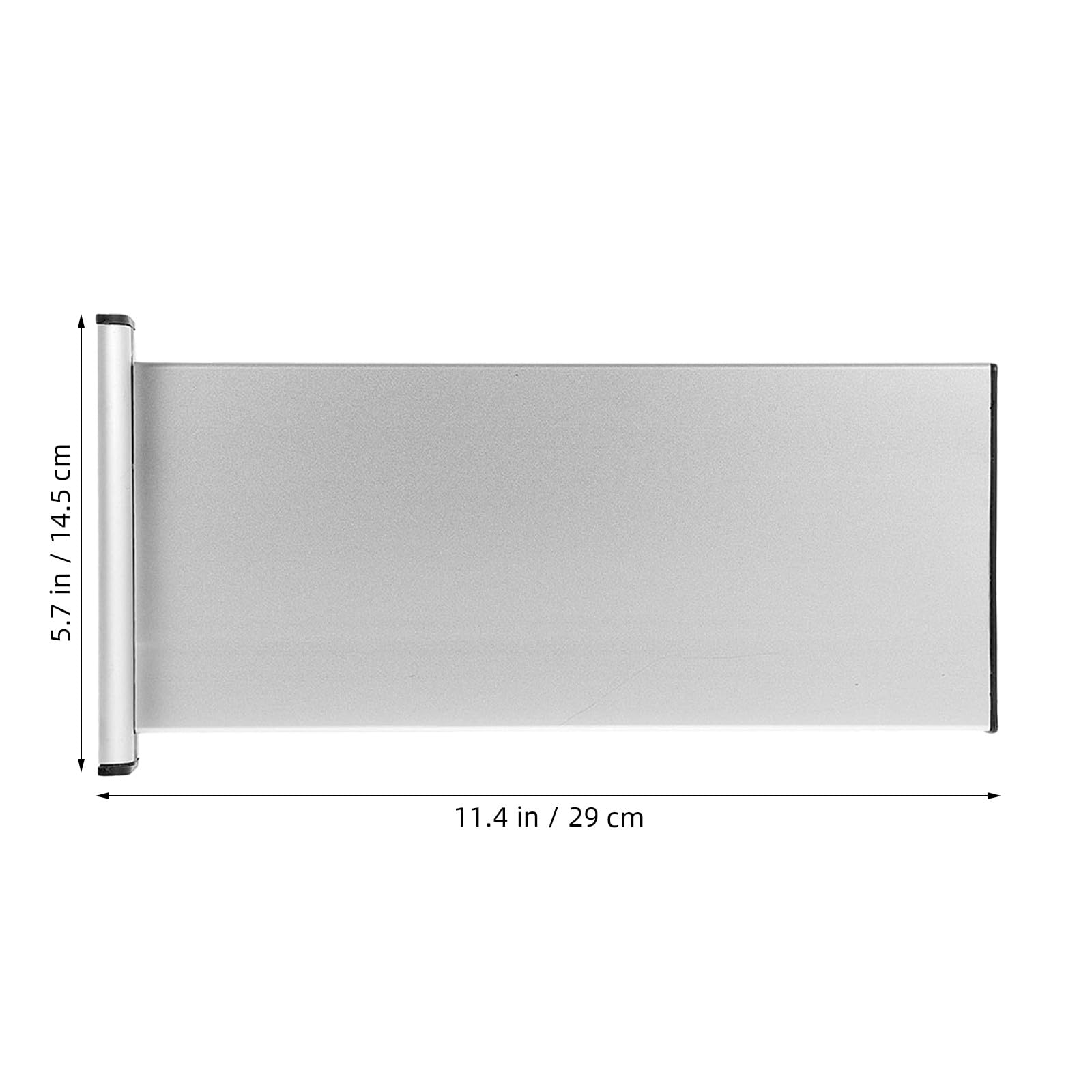 Gatuida Lot de 3 panneaux métalliques double face vierges pour toilettes,