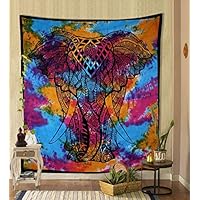 Arazzo Boho Mandala Rosa E Bianco - 135x160cm In Cotone, Per Soggiorno O Meditazione - Foto 12