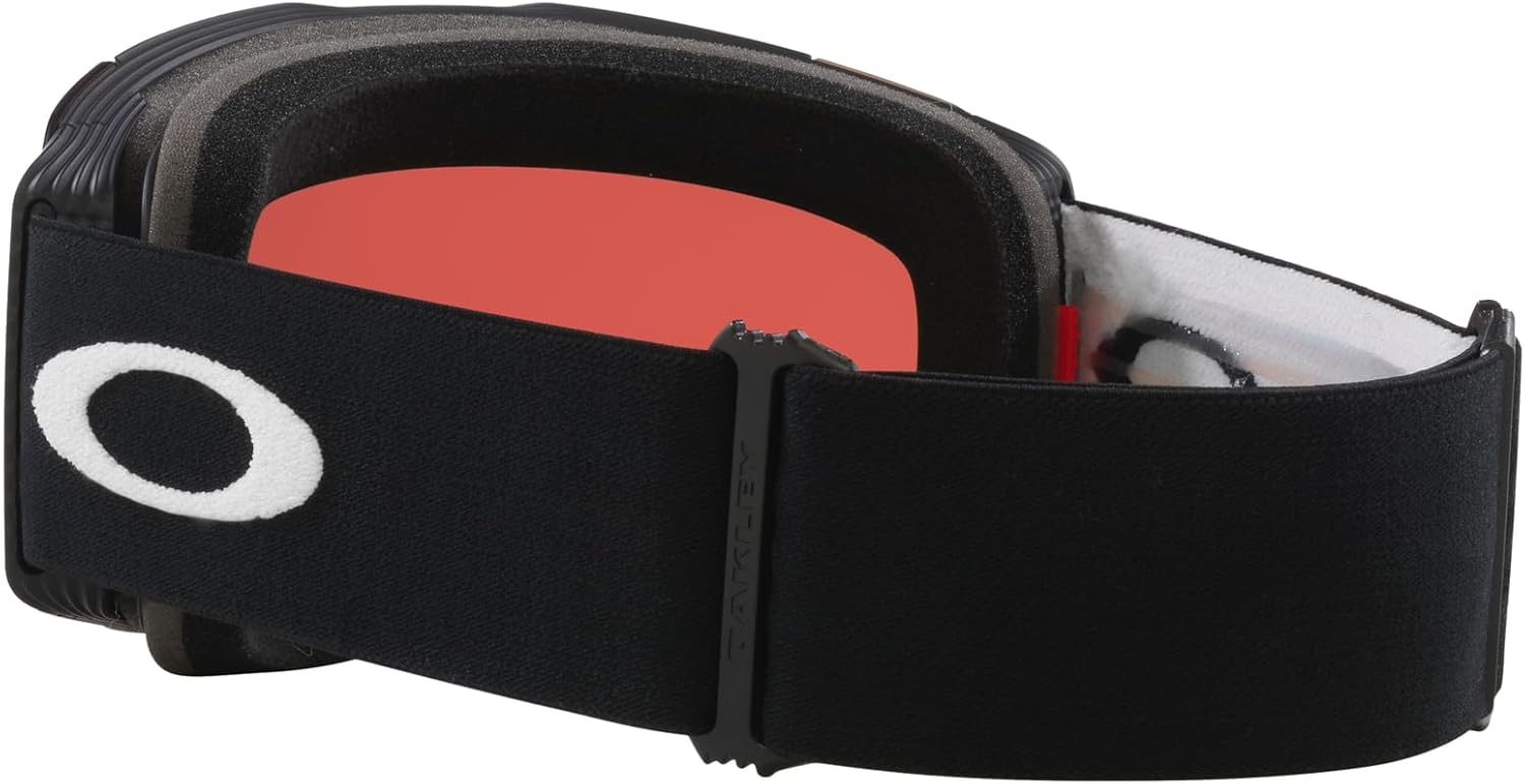 Oakley Line Miner Pro Low Bridge Fit Snow Goggle, Matte Black Strap w/Prizm Snow Argon Iridium Lens, Medium