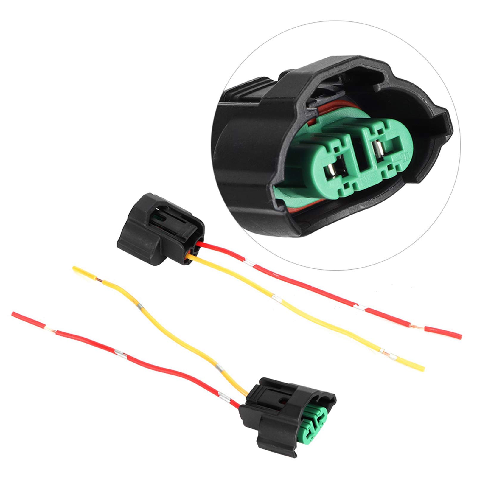 Connettore Femmina Per Lampade Auto H8 H9 H11 - 2 Pezzi - Adattatore Cablaggio Per Fari E Fendinebbia