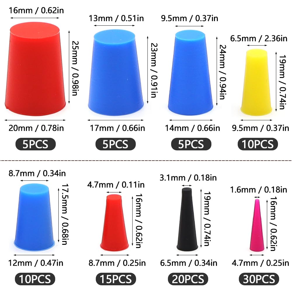 Tappi Conici Silicone – Industrial Revolution - Foto 12
