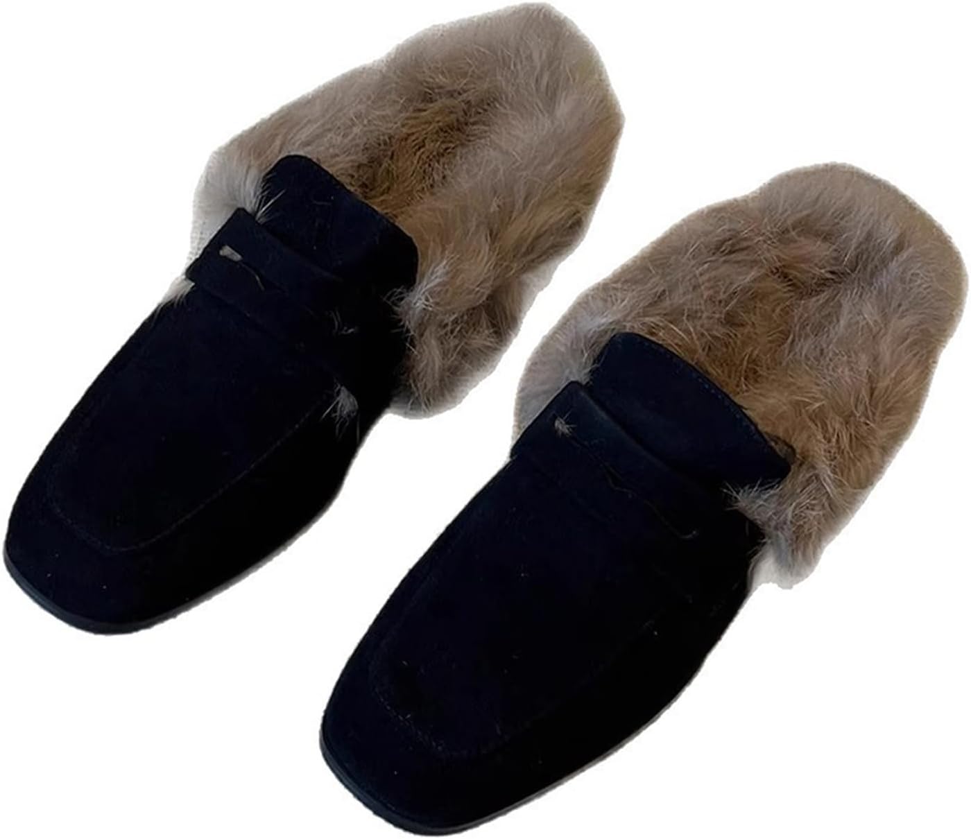 [IJGE] ファーサンダル レディース 歩きやすい 履きやすい 楽 軽量 疲れない スリッパ 美脚 コンフォート 冷房対策 ベラン