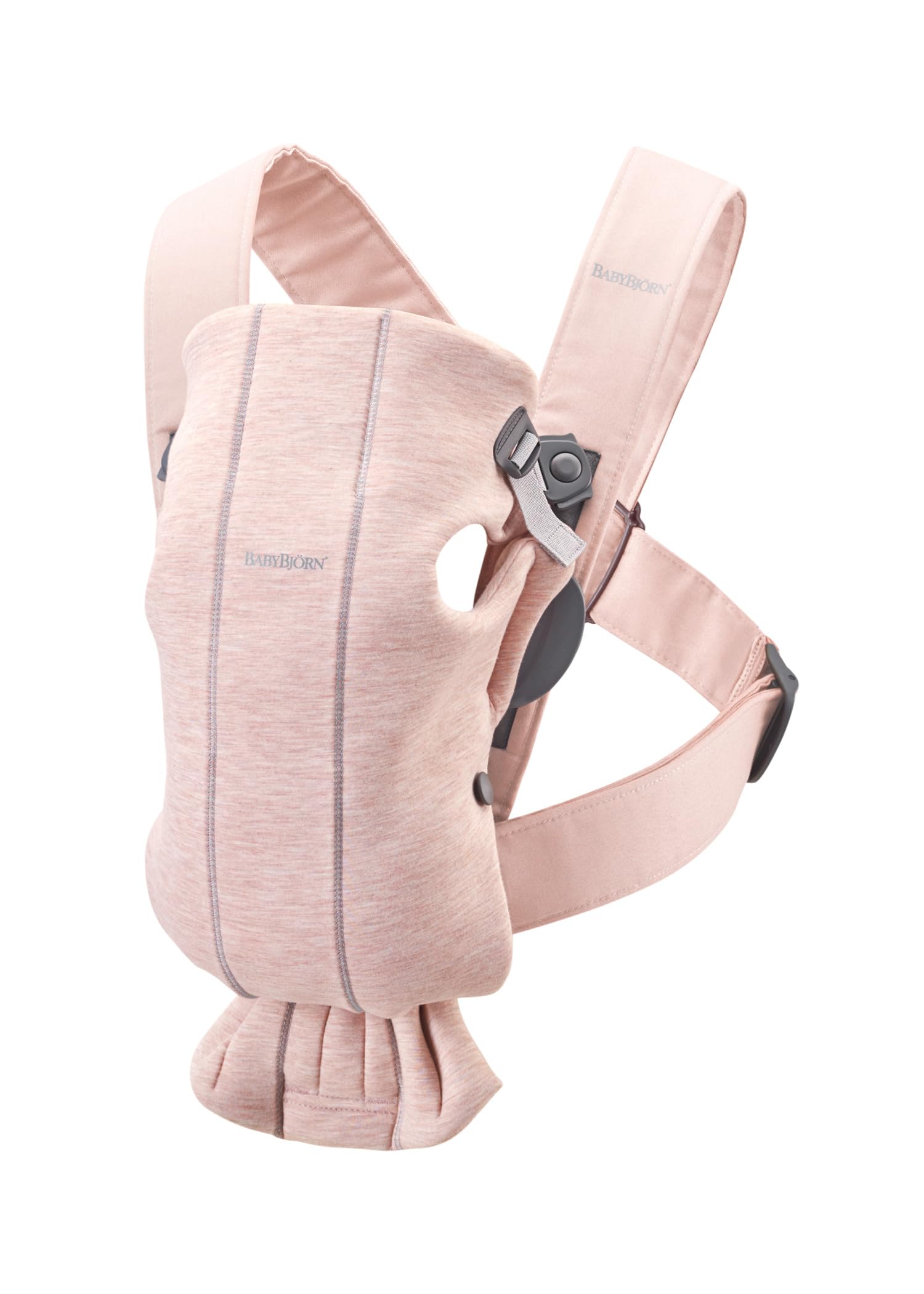 BabyBjörn Baby Carrier Mini パーリーピンク BabyBjörn Baby Carrier Mini, jérsei 3D, rosa claro : Amazon.com.br