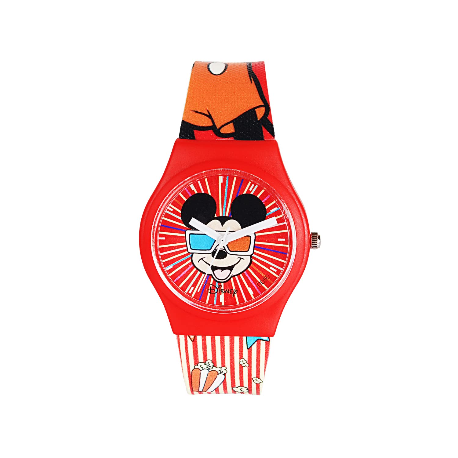 Disney Mickey Mouse Wrist Watch Mickey Red Round Analogue Wrist Watch Multicolor Kids Birthday Gift For Boy Girl Age 3 to 12 Years (B09NQ5S6PD) Amazon Price History, Amazon Price Tracker