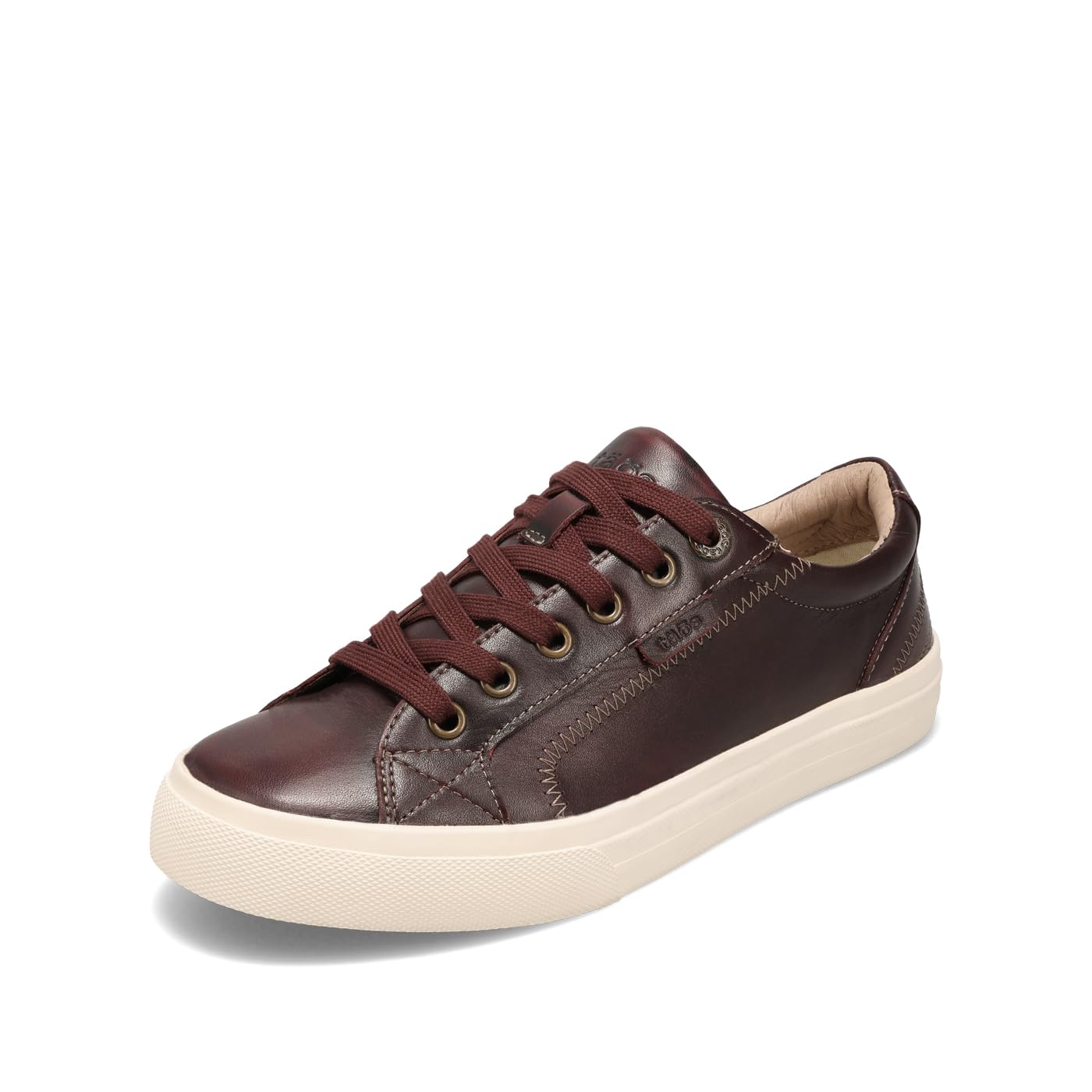 Taos Plim Soul Lux Women's Sneaker - Soft Premium Leather Lace Up Sneakers with All Day Walking Comfort and Support