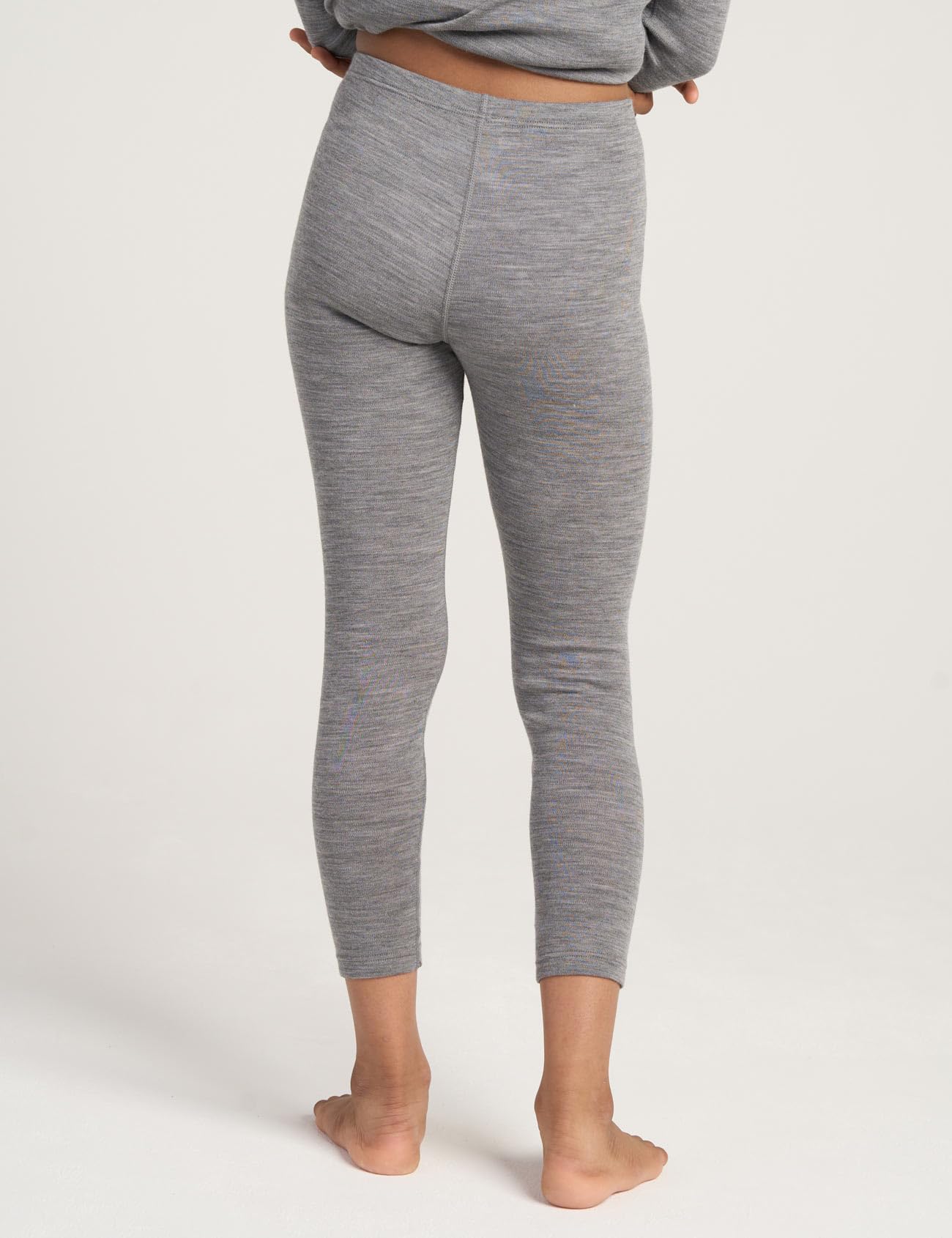 LAPASA Camiseta Térmica Manga Larga Unisex Pantalon Largo Térmico Niño y Niña 100% Lana Merina Deporte Invierno 5-13 años K13/K14