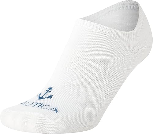 Miniatura 5 de Nautica Calcetines para mujer Forros de puños invisibles (paquete de 12)