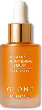 GLONE Vitamin C Serum, 30ml | Anti-Blemish & Antioxidant Effect with Ethyl Ascorbic, Hyaluronic + Centella
