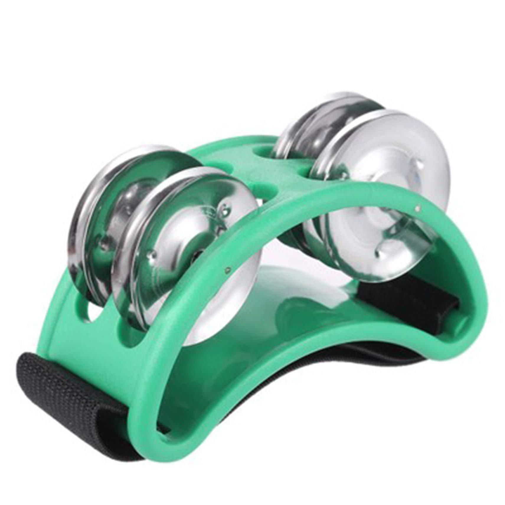 Foot Tambourine Percussion Musical Instrument 1Pieces Metal Jingle Bell