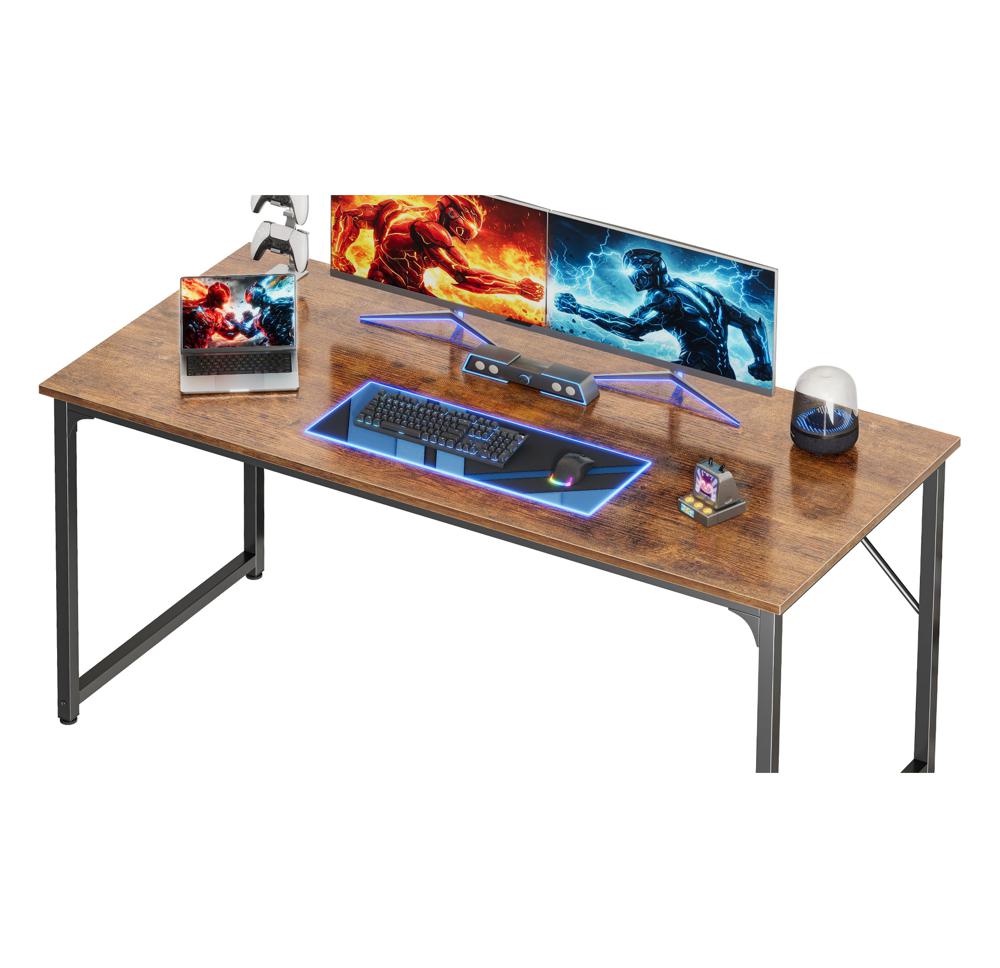 パソコンデスク Amazon.com: PRAISUN 55 X 24 Inch Computer Desk with Deeper Desktop