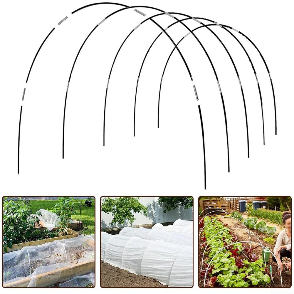 Lot De 18 Ou 30 Arches Tunnel Pour Plate-bande Surélevée - Tunnel De Serre Jardin En Fibre De Verre