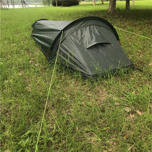 Carpa rectangular 4 estaciones para 1 persona impermeable miniatura 6