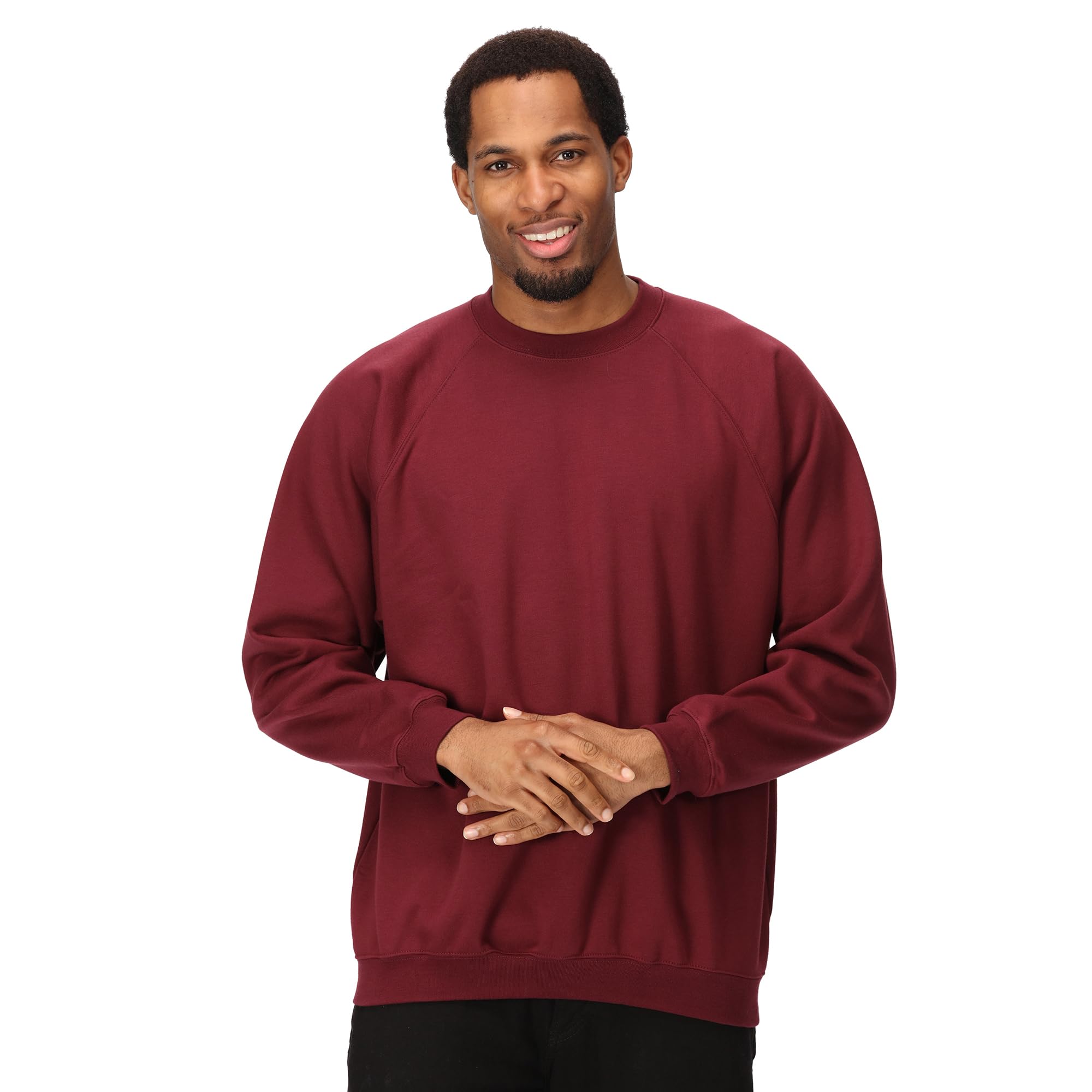 Trutex Crew Neck School Sweatshirt (1-16+ Years), Unisex Uniform Boys and Girls, Standard Fit Jumpers for Boys and Girls, Sweatshirt Kids - Genuine School Uniform — view 2