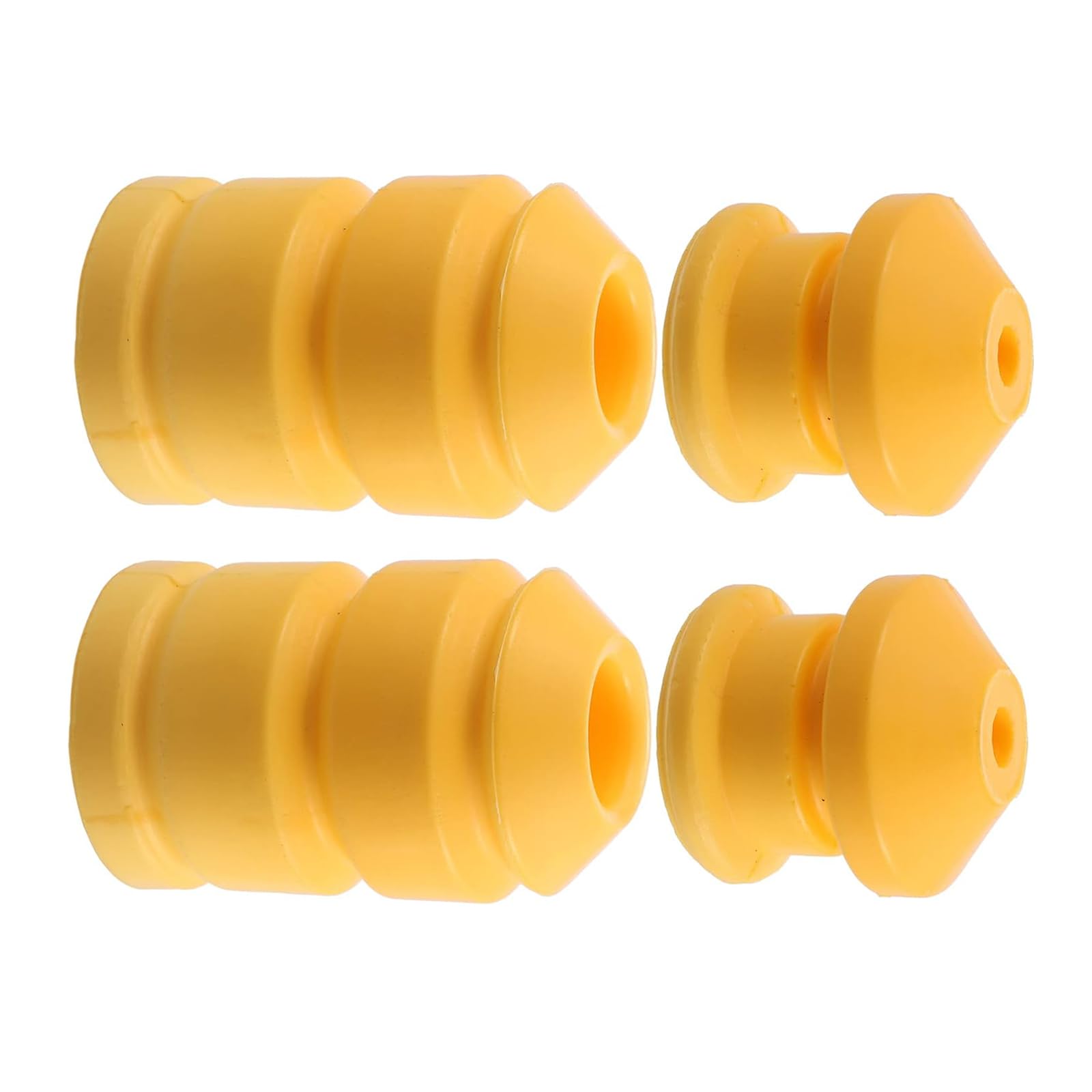Unifizz 1 Set Auto Anteriore Posteriore Jounce Paraurti Stop Asse Paraurti per Hummer H3 H3T 2006-2010 Giallo 15295277 15783030