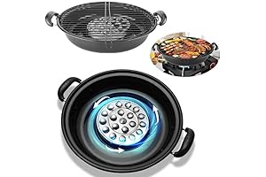 Estufa Asador Mexicano Stovetop Grill - Indoor Grill para la Cocina y...