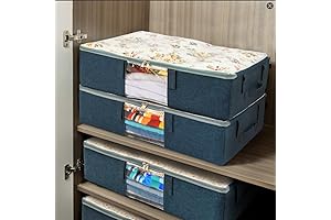 Premium Under-Bed Storage Containers: Ultimate Blanket Storage Solution