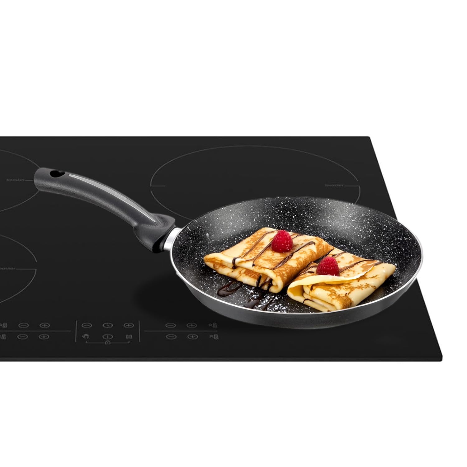 Poêle à crêpes induction Avilia en aluminium antiadhésif facile à nettoyer