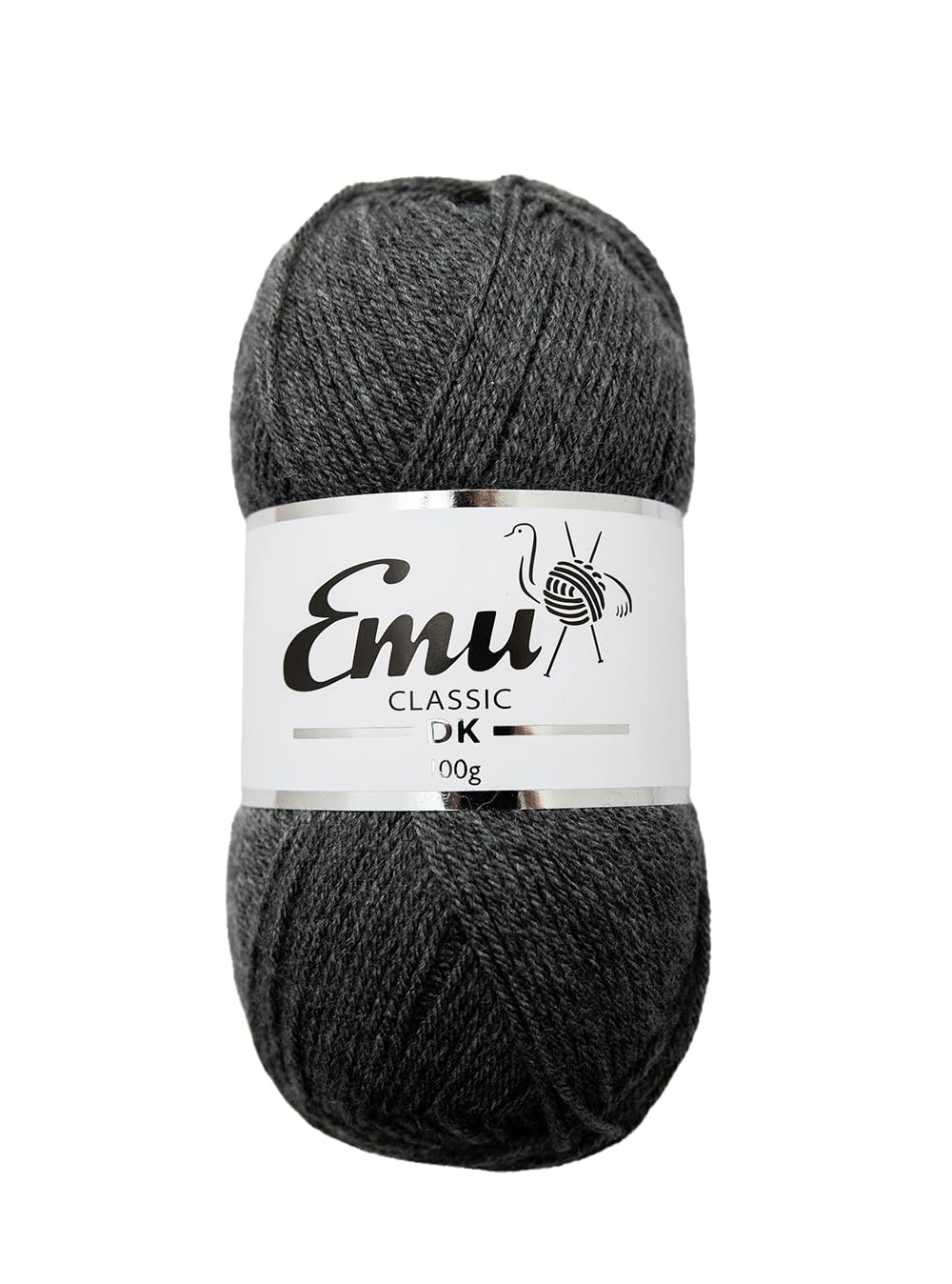 Emu Classic DK Acrylic Yarn 100g Ball 282m, Flint - 122