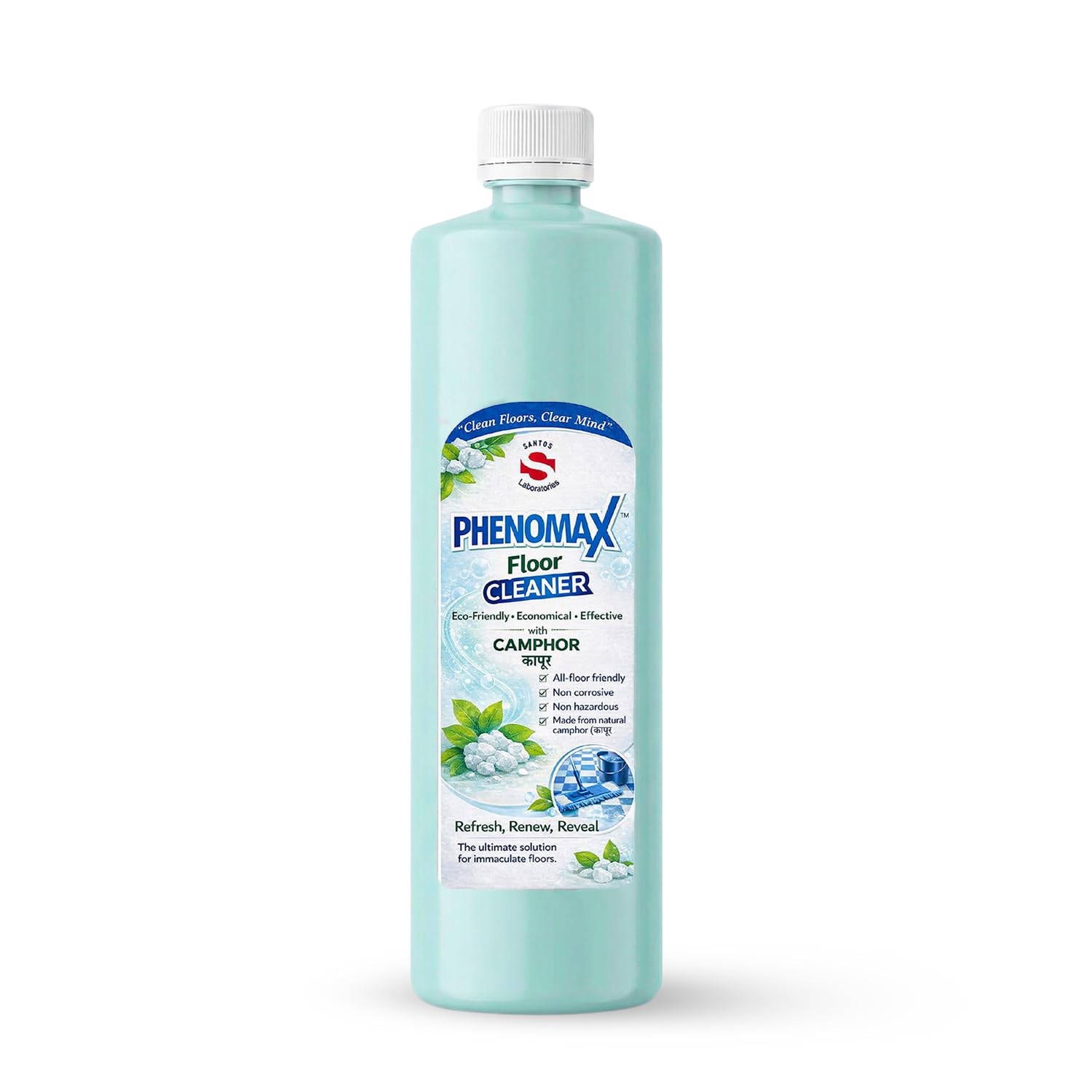 Floor Cleaner Liquid with Camphor Fragrance | Multi-Surface Cleaning Solution | Eco Friendly Floor Cleaner | Removes Dirt & Odor 1 Litre-image-41