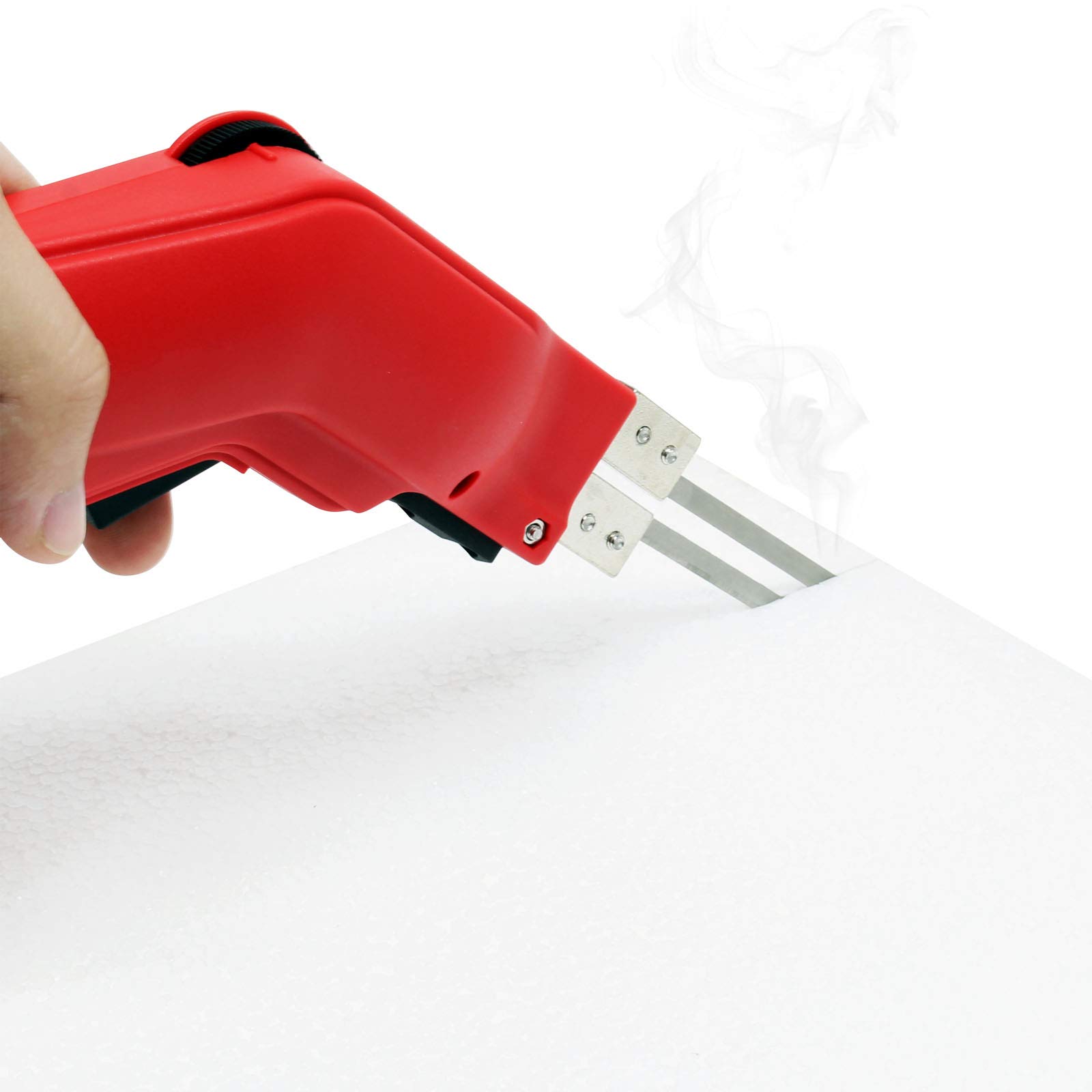 Przecinarka do styropianu Wiltec 150W, szybkie nagrzewanie z ostrzem 150 mm, do styropianu, styroduru i sztywnej pianki polistyrenowej do 600°C