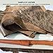 Leather Scraps - Soft and Flexible. New Larger Sizes. Mixed Colors. 2-7 Pieces per Pack. 2 lbs.