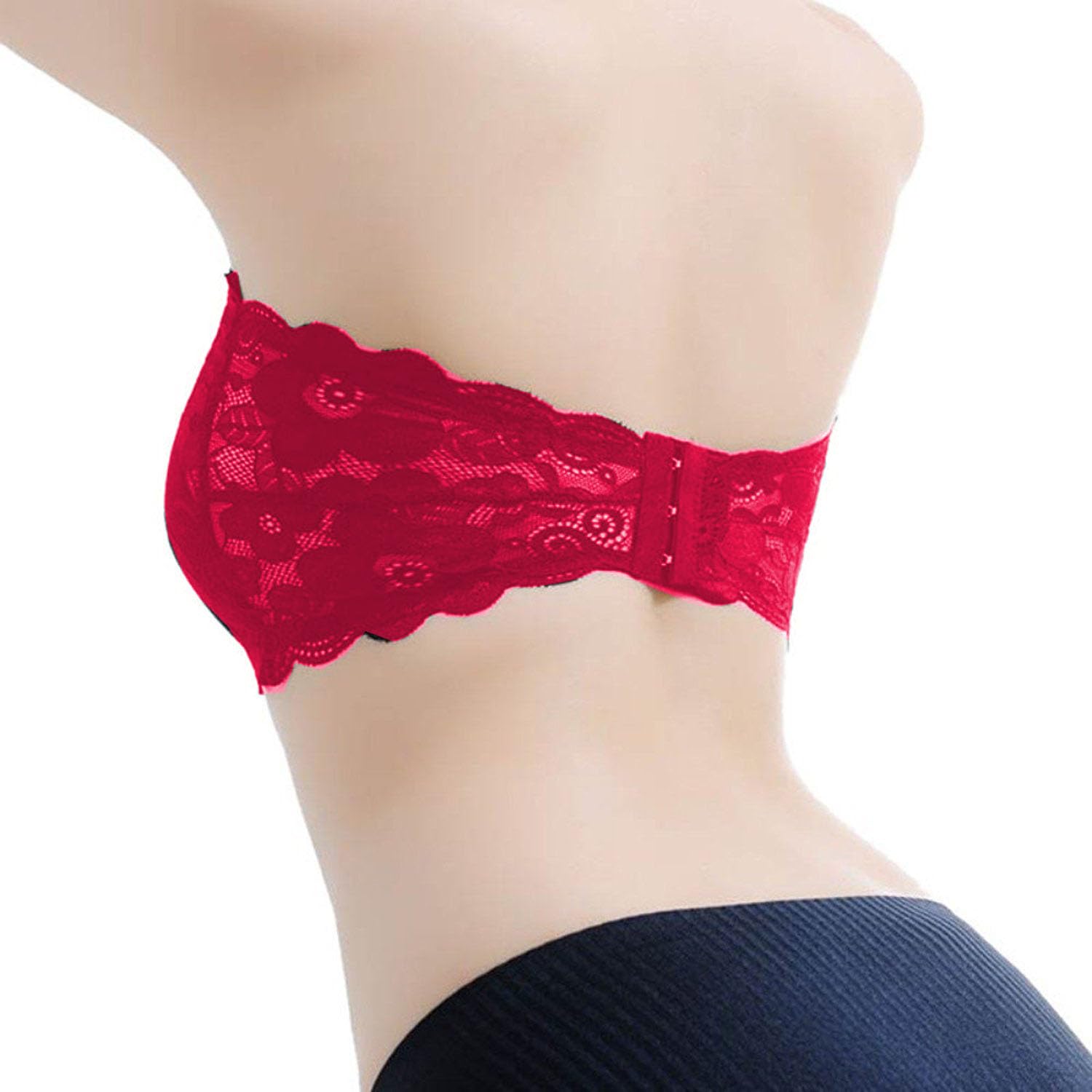 helisha Womens & Girls Regular wear Hook Lace Back Padded Bra Removable Pads (Free-Size Comfortable for 28-32 Bust-Size)-picture-36