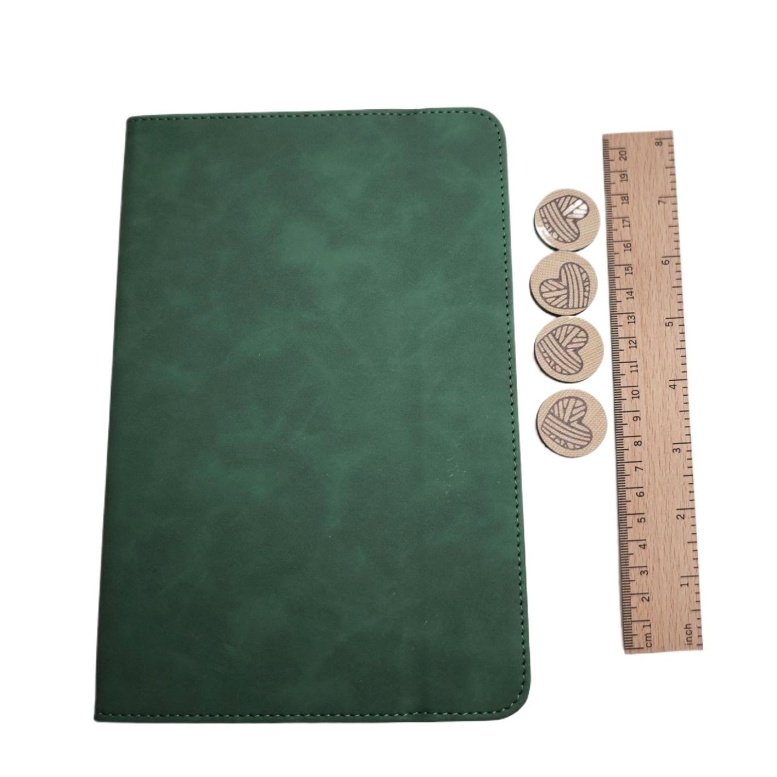 Portable Suction Crochet Chart Holder - Foldable Knitting Pattern Keeper for Easy Crafting(Green)