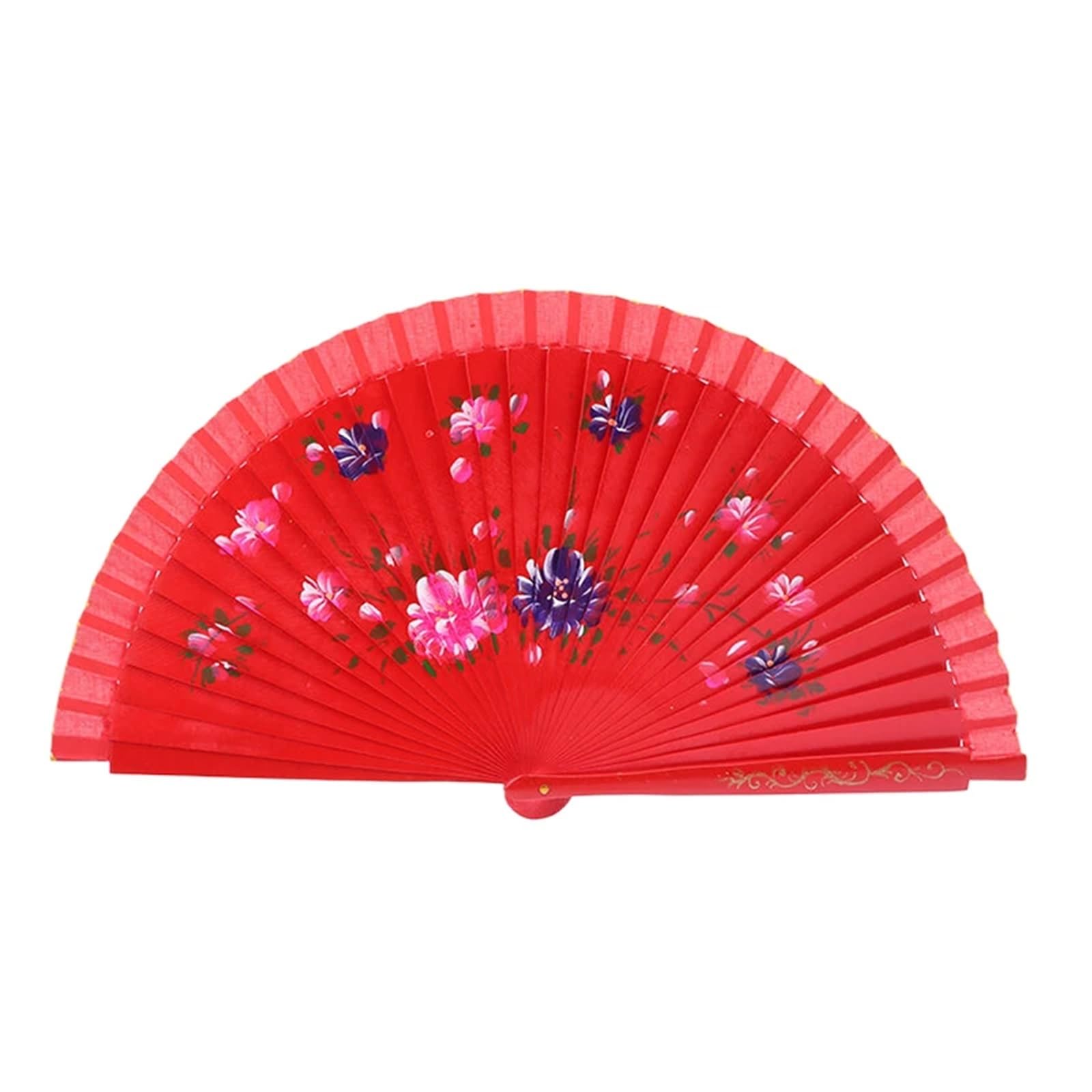 Dcuipg Color3 5Pcs Folding Fan For Party