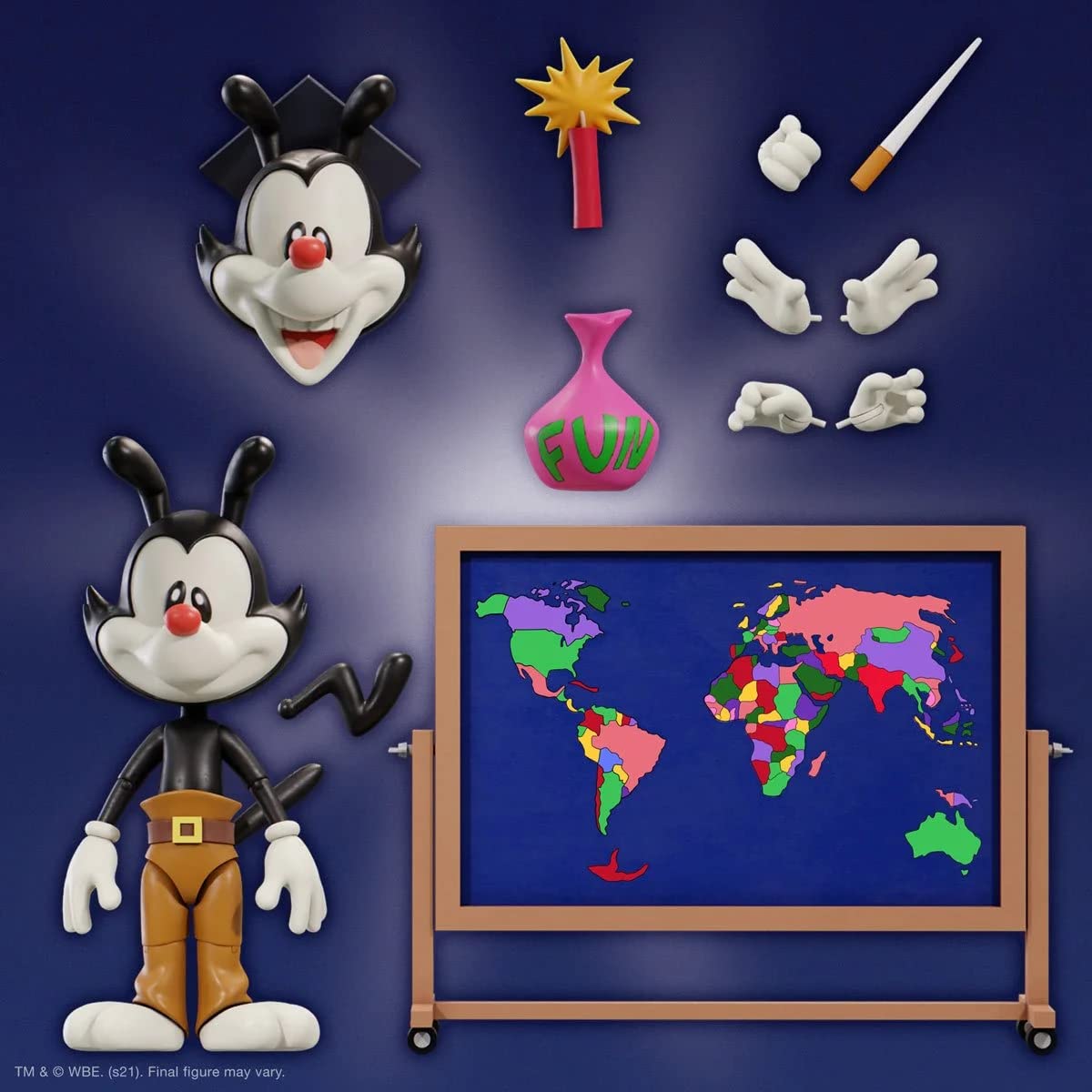 Super7 Animaniacs - Statuina Ultimates Yakko, 18 Cm, Action Figure Collezionabile Con Accessori - 2