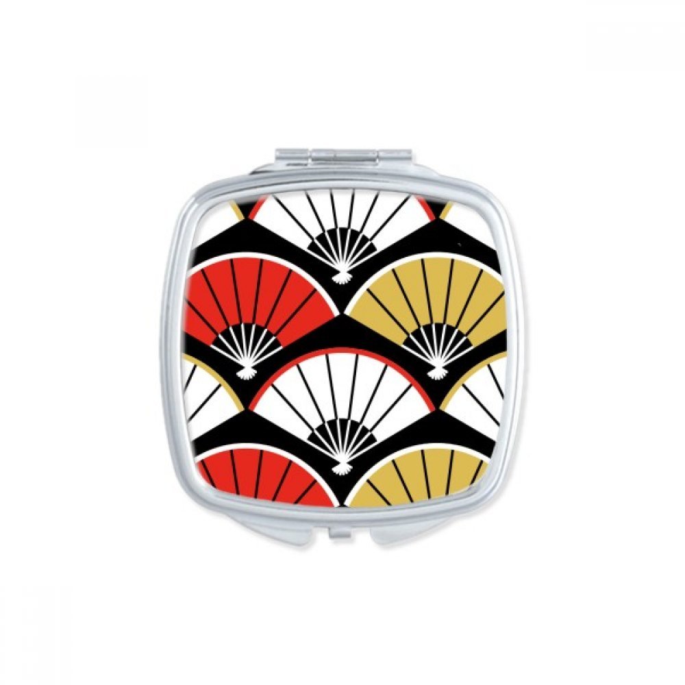 Miroir de poche portable pour retouches maquillage en voyage