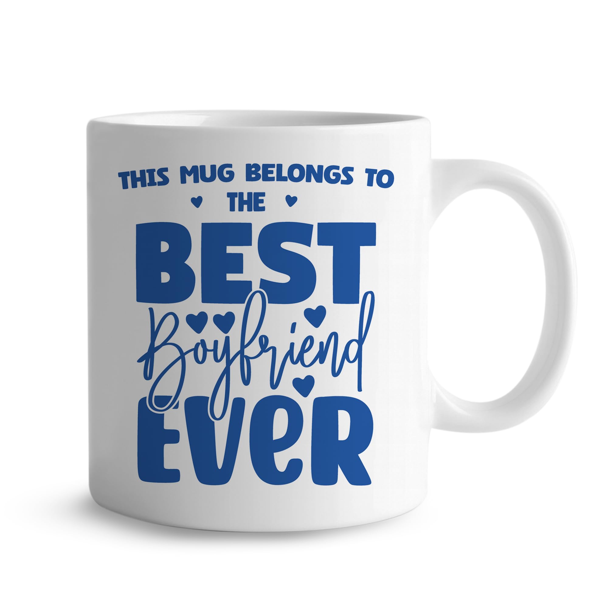 RED OCEAN Best Boyfriend Ever Mug, Boyfriend Mugs, Gifts for Him, Birthday Gift, Valentines Gift, Gifts for, Funny Mug, Funny Anniversary