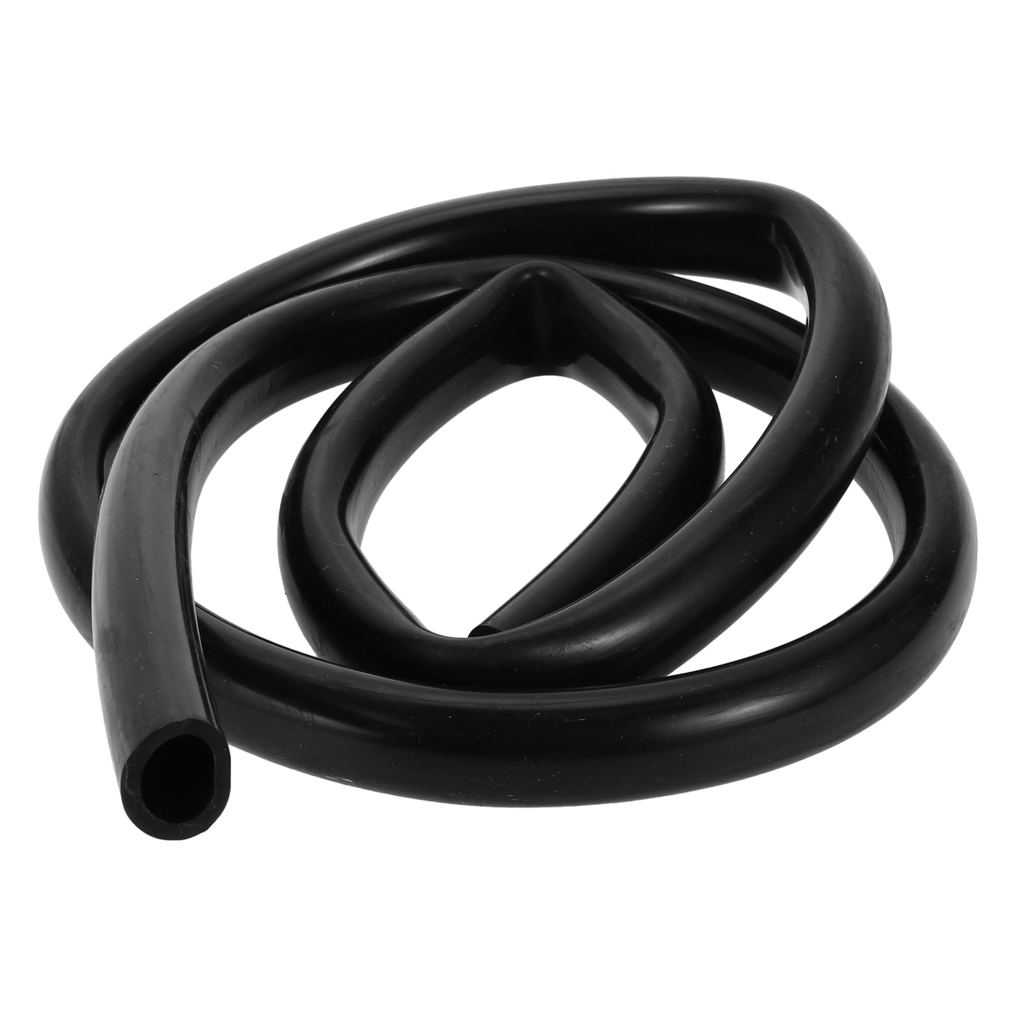 Tubo in Silicone per Aspirazione Tubo per Linea di Aspirazione Automobilistica Ad Alta Temperatura 5.5ft 11/16" 18mm ID 3.5mm Spessore 1 Pezzo Nero