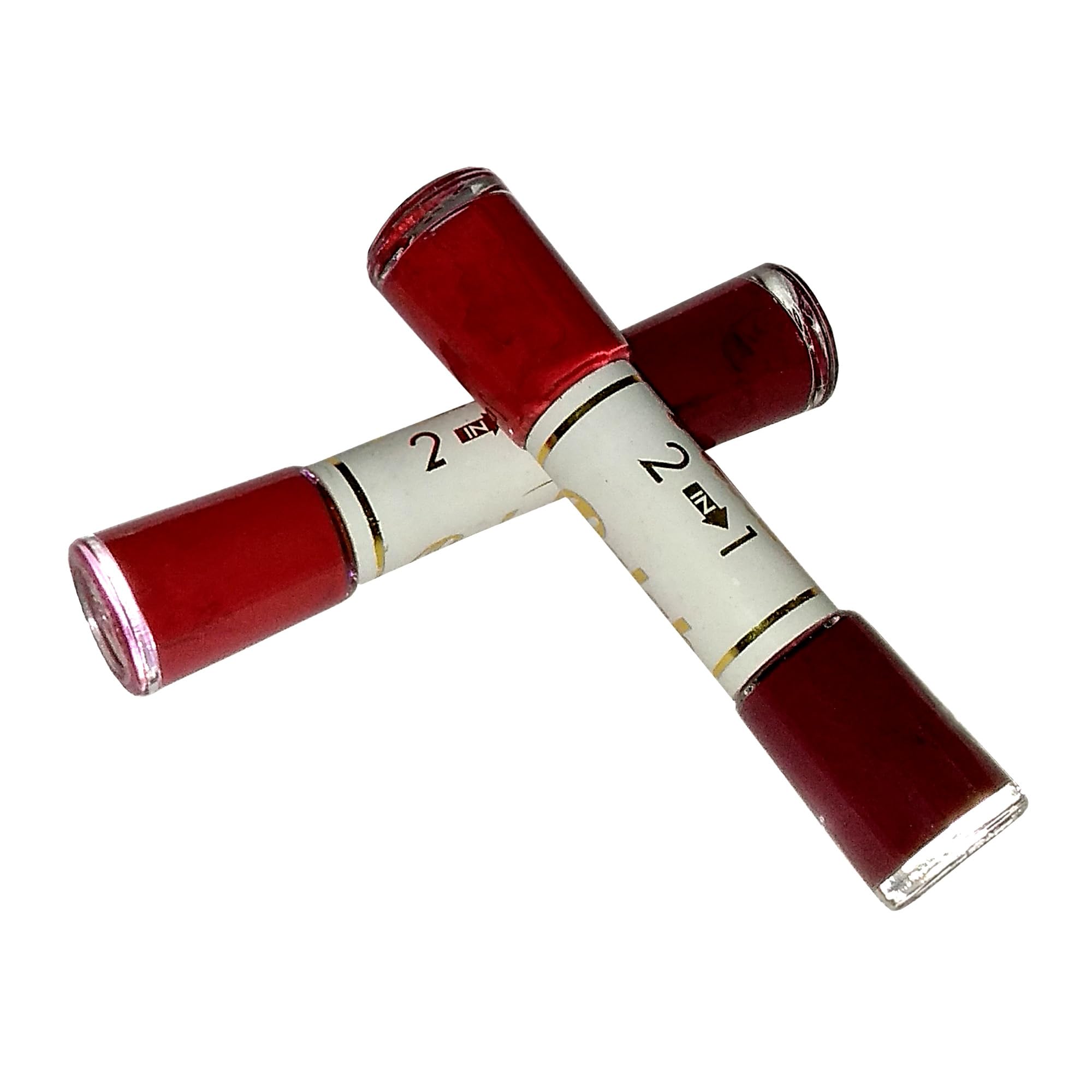 (Pack of 2) (2in1 Red&Maroon) Highly Pigmented Rich Color Liquid Sindoor For Women || Quick Drying & Long Lasting || Velvet Matte Finish || Water-Proof, Smudge-Proof, Crease-Proof)