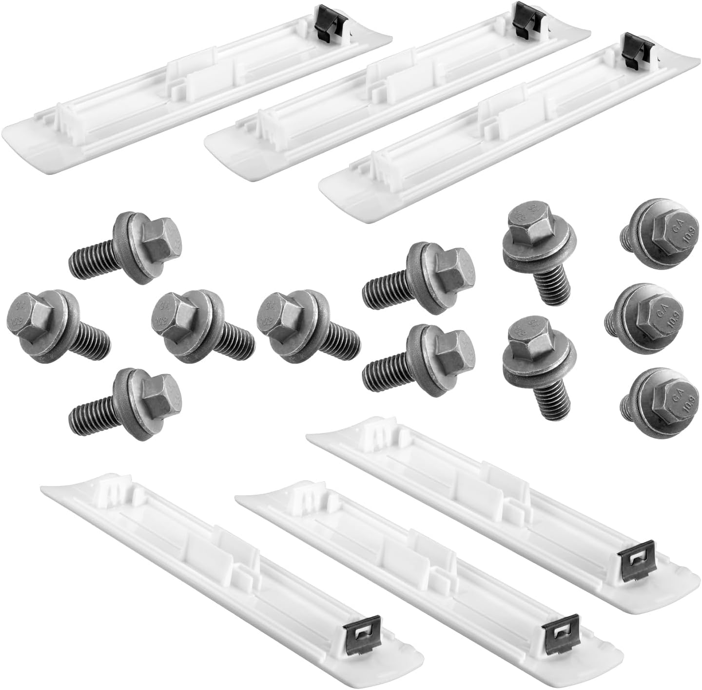 Roof Rack Removal Delete Kit Cover Clips 7559635020A0 x 6 9011908C47 x12 Fit for Toyota FJ Land Cruiser Roof Rack Kit Replac 2007-2014