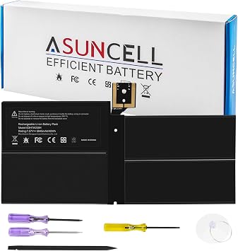 G3HTA038H DYNM02 Battery for Microsoft Surface Pro 5th Model 1796, 2017,Surface Pro 6Model 1807/1809/1796, 2018 12.3" 2-in-1, Core i5 i7 m3 Series with Tools For surface pro 5 battery 7.57V 45Wh