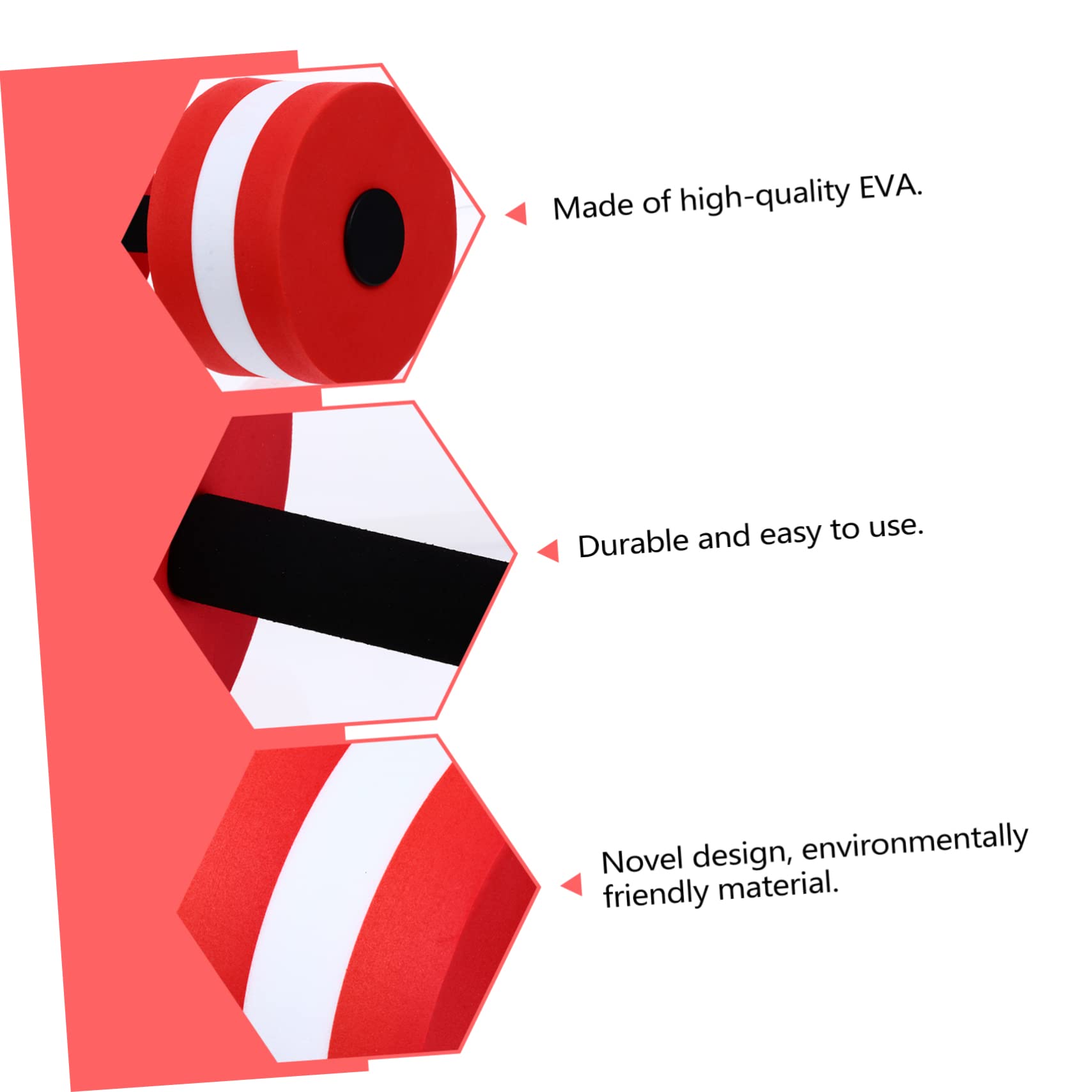 BCOATH Eva Floating Dumbbells Aquatic Exercise Equipment for Swim Training Yoga