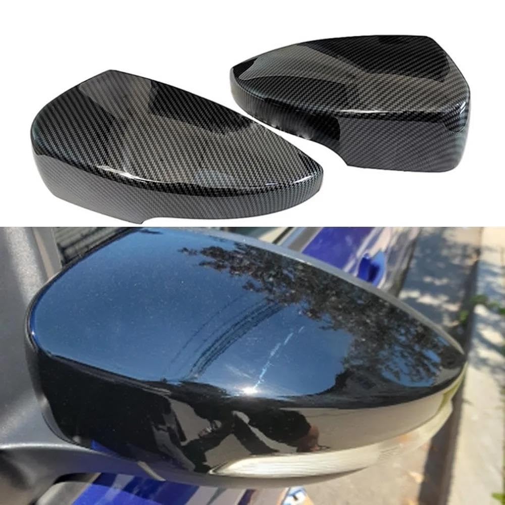 Coques Rétroviseur Pour Ford Mustang 2010-2014 - ABS Fibre Carbone - Noir - Protection Et Style - Lot De 2 Coque Rétroviseur Mustang Coques Rétroviseur Pour Ford Mustang 2010-2014 - ABS Fibre Carbone - Noir - Protection Et Style - Lot De 2 Coque Rétroviseur Mustang