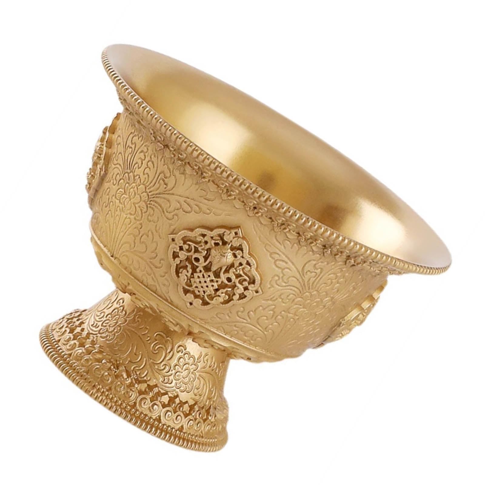 Tasse en laiton élégante pour l'eau et la méditation quotidienne au style bouddhiste