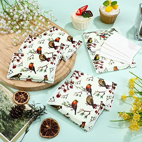 Image of Geyee 50 Pack Travel Tissue Packets Facial Paper Napkins, Birds