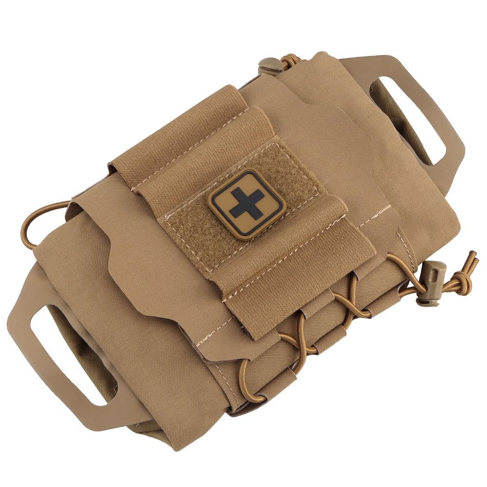 ACEXIER Tactical Medical Bag Molle System Medical First Aid Pouch Rapid Deployment First-aid Pouch Outdoor Hunting Camping Medical Kit