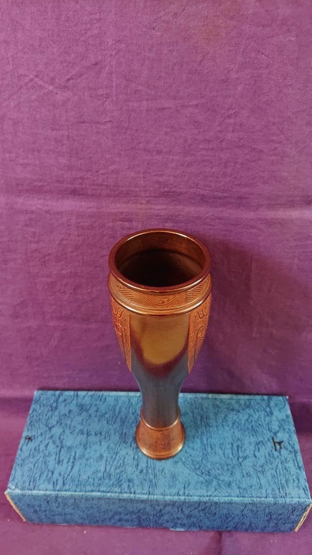 銅製 花瓶 花器・フラワーベース インテリア 池坊 草月 華道 花器 花瓶