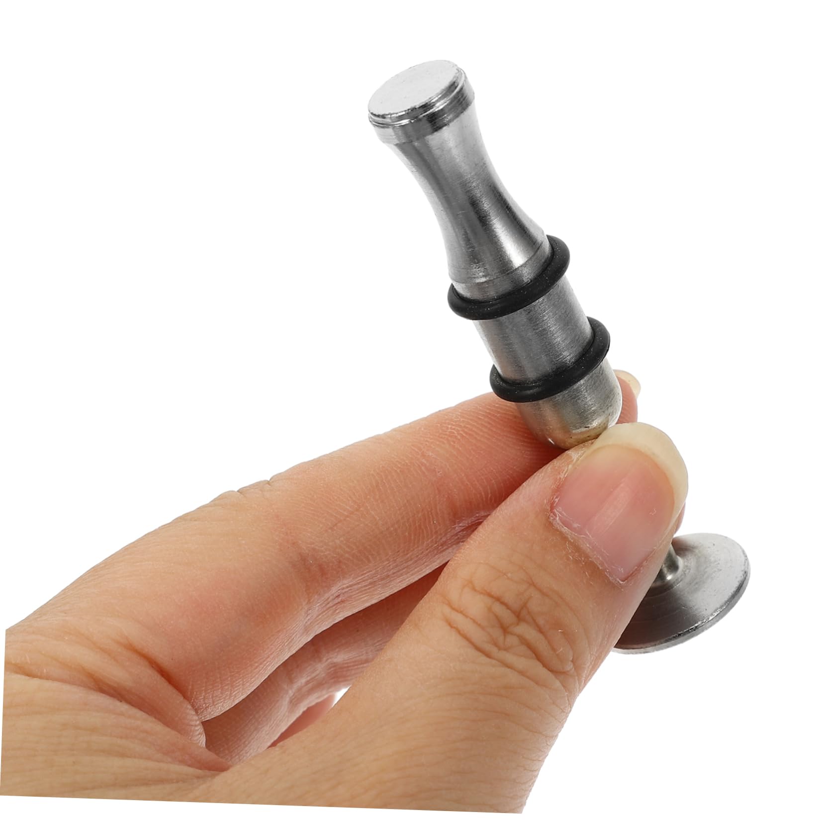 CIMAXIC Silver Trumpet Mouthpiece Practice Device Trumpet Accessories Replacement for Beginners and Professionals