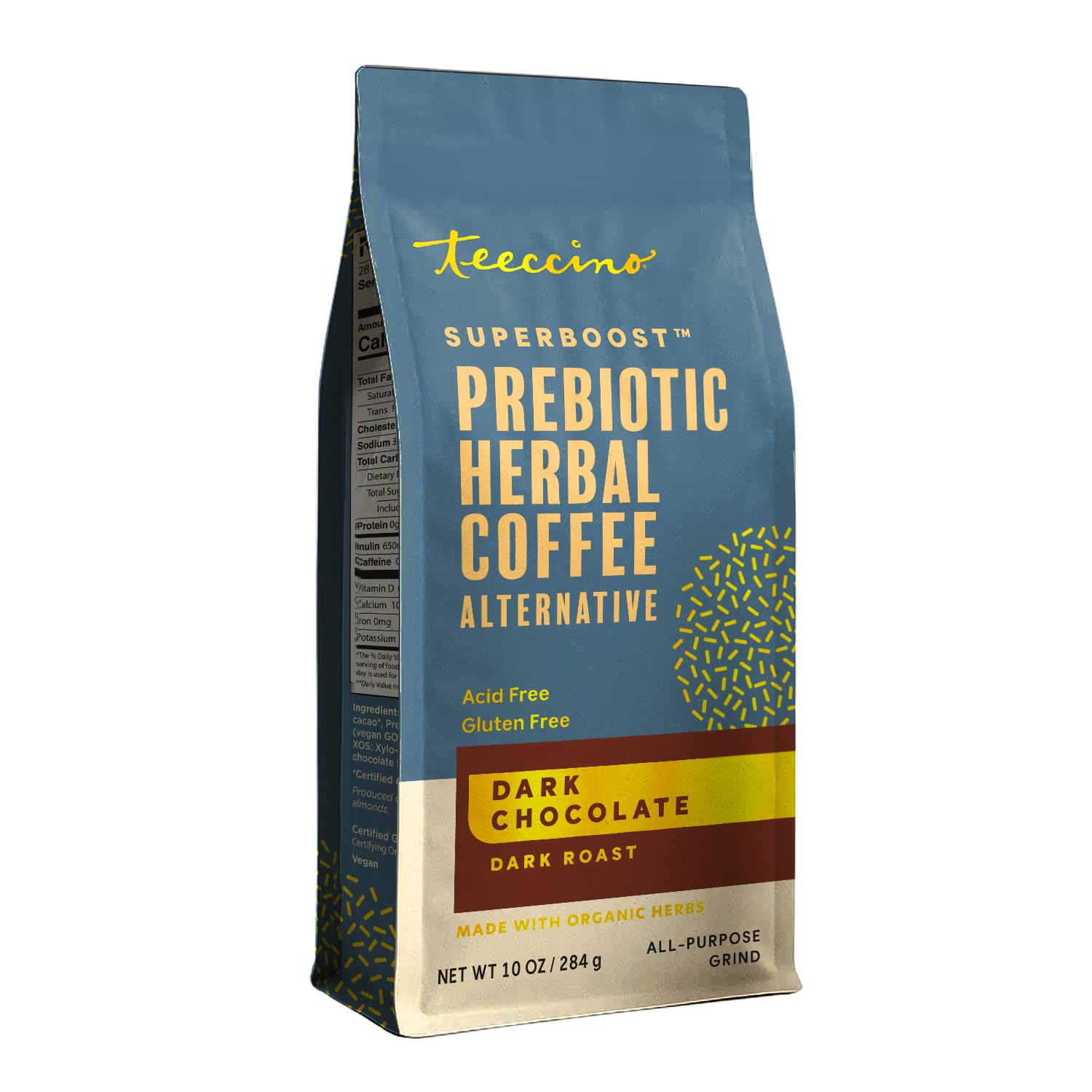 Amazon.com : Teeccino Dark Chocolate Prebiotic SuperBoost™ Coffee