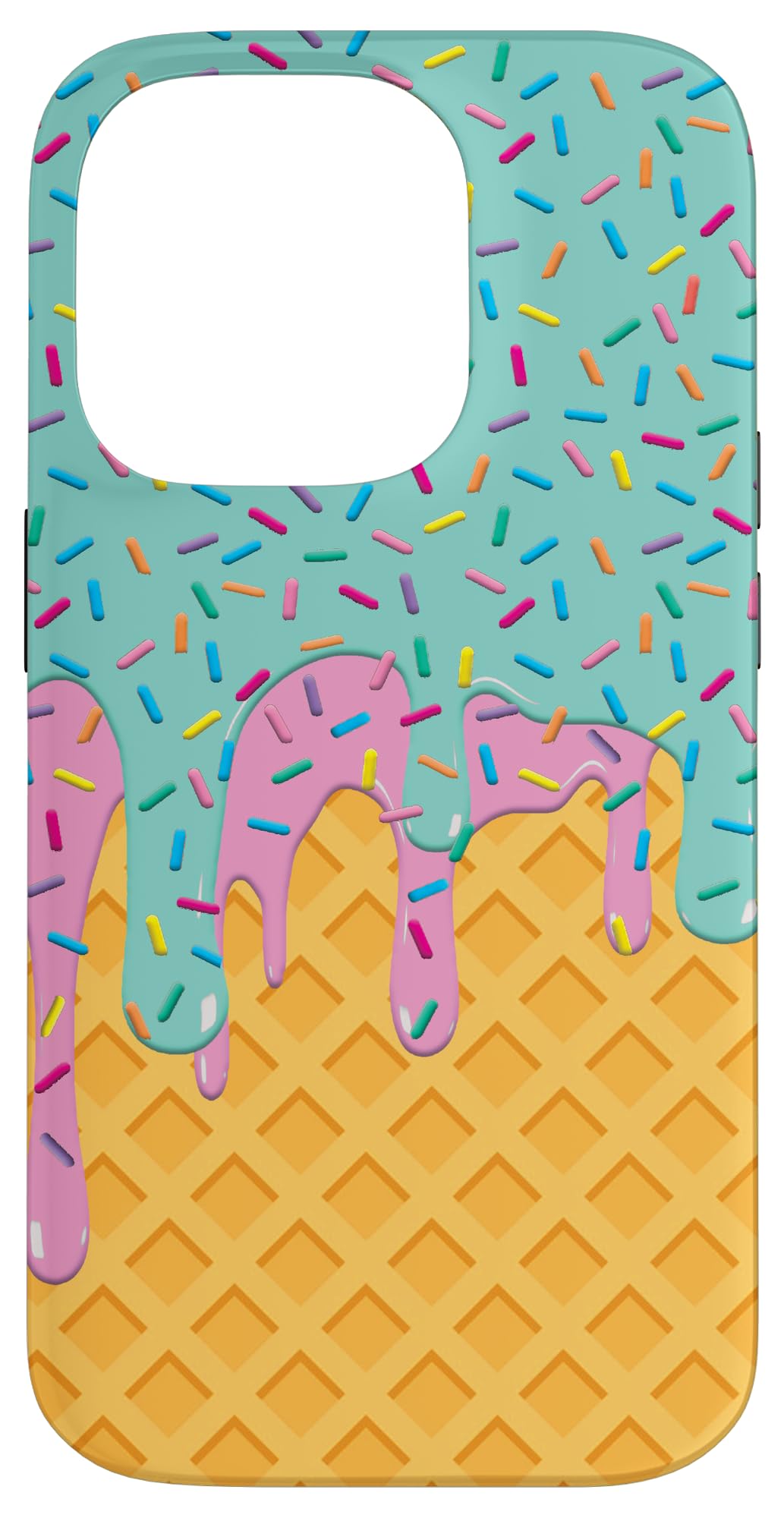 Ice Cream Cone with Sprinkles Case for iPhone 14 Pro