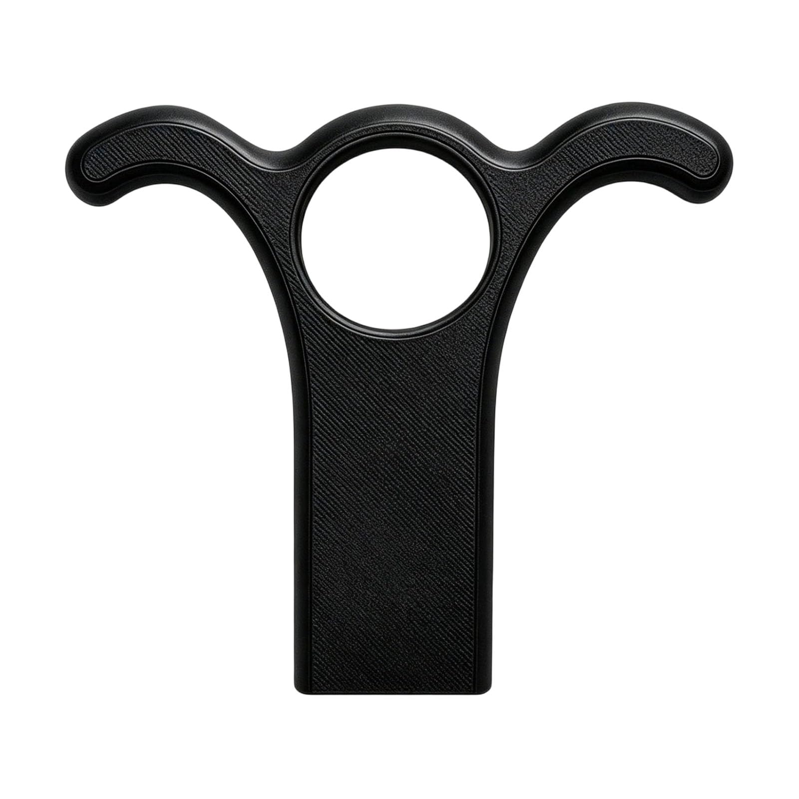 Alloneslife Black 3 In 1 Roof Window Access Hook 3D Printed Reach Aid With Center Loop Grip For Household Ventilation And Upkeep Tasks