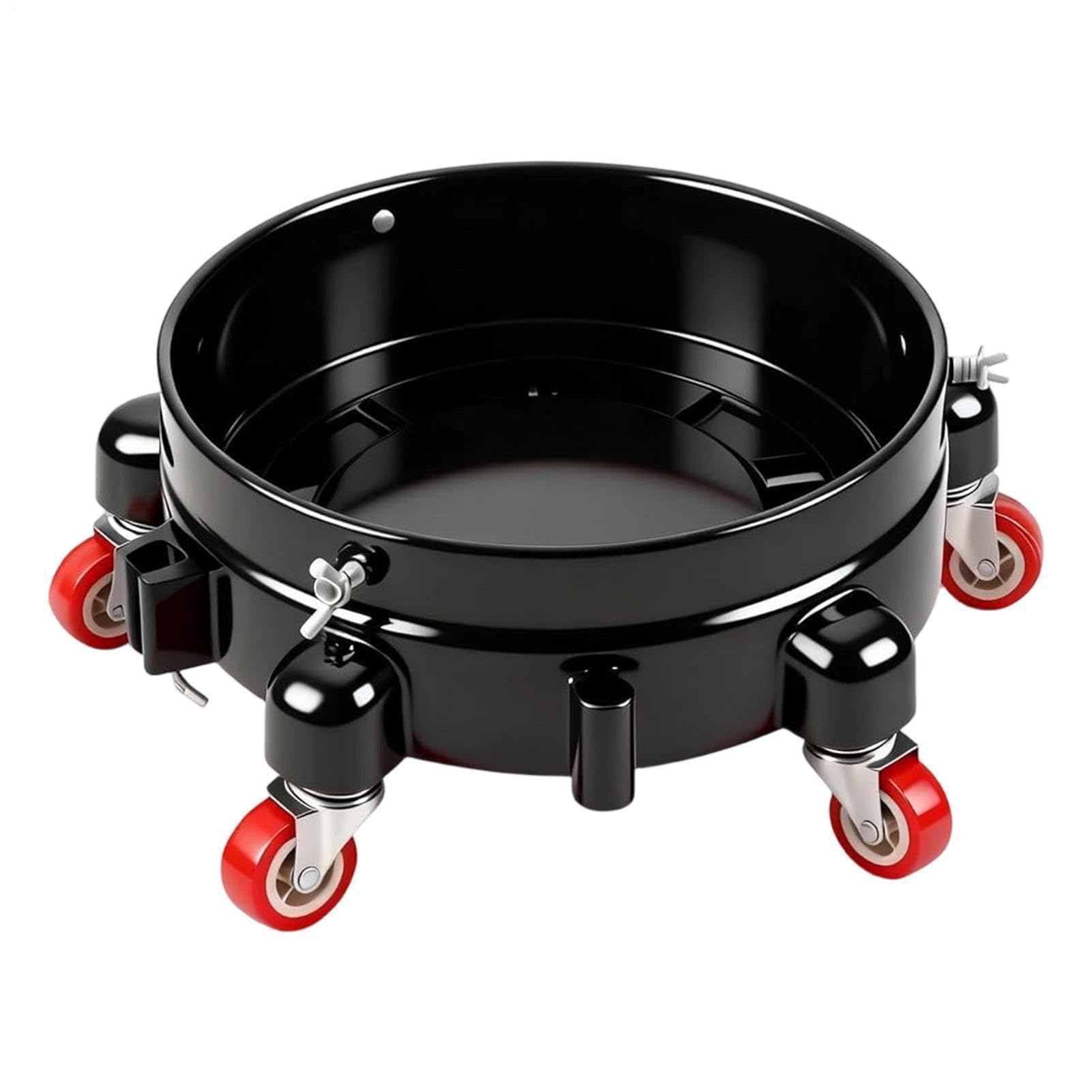 Base roulante pour seau de 28L avec roues pivotantes à 360 degrés