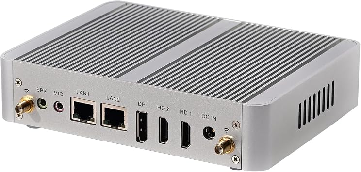 Fanless Mini PC, Desktop Computer, HTPC, Kodi Box, 95 Alder Lake-N, Windows 11 Pro/Linux Ubuntu, BM34, AC WiFi, BT, 8 x USB, 2 x LAN, DP, 2 x HDMI, 8G RAM 512G SSD