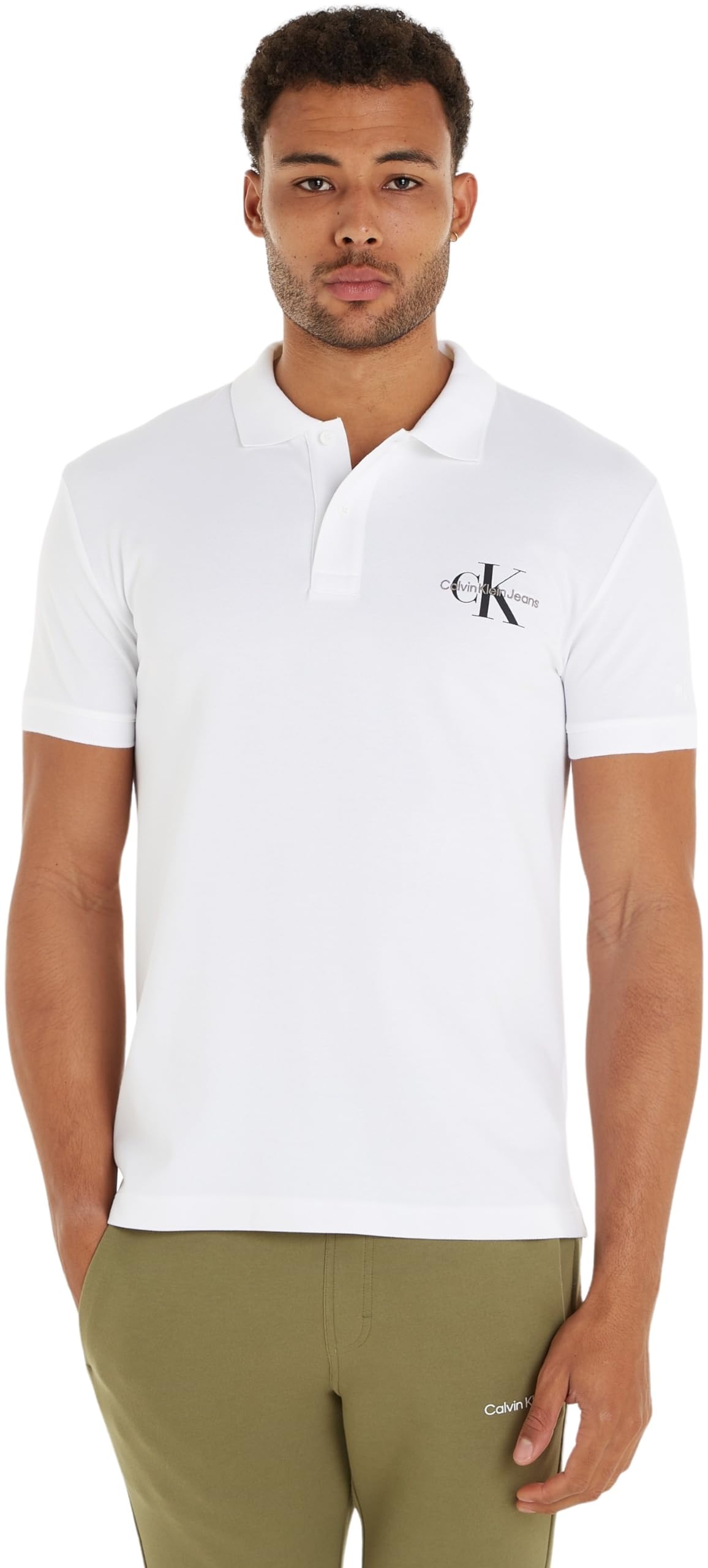 Calvin Klein Polos de Manga Corta para Hombre